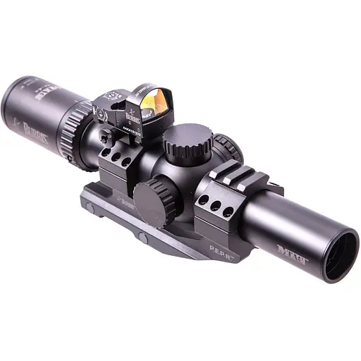 Прицел Burris M-Tac 1X-4X-24mm ILLUM Ball C/Q matte W/FF