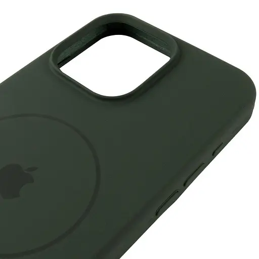 Чохол Epik Silicone Case Full Protective AA V2 with MagSafe для Apple iPhone 15 Pro 6.1 Зелений/Cyprus Green - фото 4