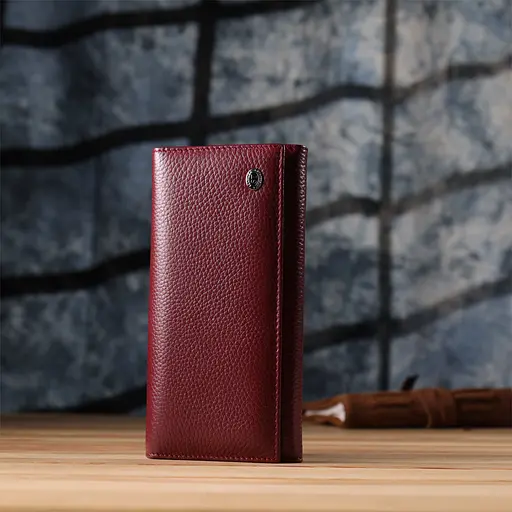 Гаманець для жінок із натуральної шкіри ST Leather 19х9х3 см acs0029655 - фото 9