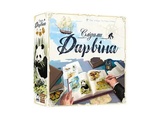Настільна гра Feelindigo Слідами Дарвіна (In the Footsteps of Darwin) (укр.) (FI24062)