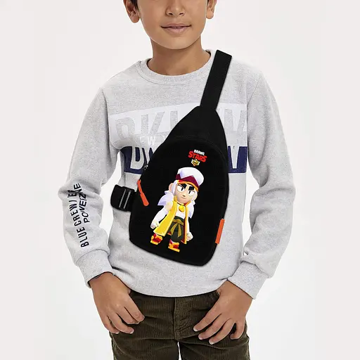 Сумка через плечо детская Brawl Stars 29х17 см сумка слинг для мальчика (01930)