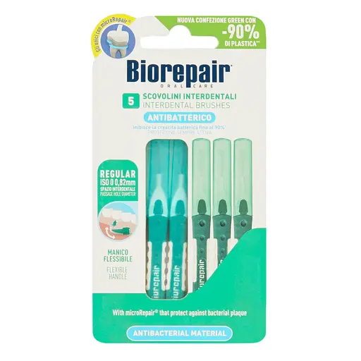 Інтердентальна щітка Biorepair з гідроксиапатитом діаметр 0.82 мм 5 шт. - фото 1