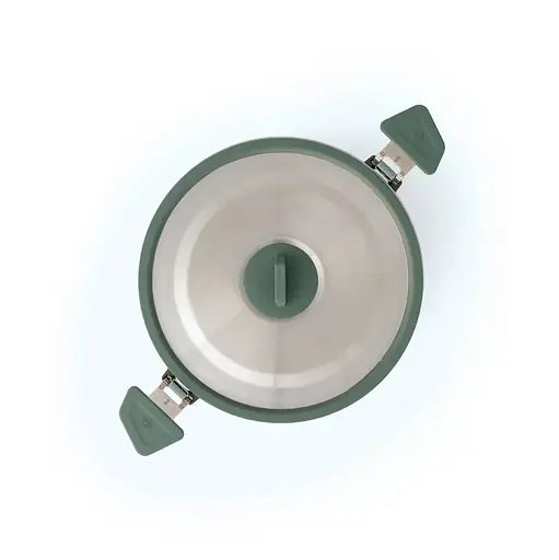 Кастрюля Sea To Summit Detour Stainless Steel Collapsible Pot 3 L Laurel Wreath Green (1033-STS ACK026021-402002) - фото 6