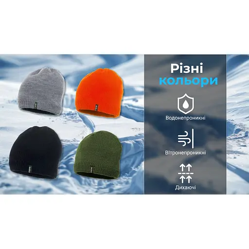 Шапка водонепроницаемая DexShell размер L/XL 58-60 см оливковая зеленая - фото 7