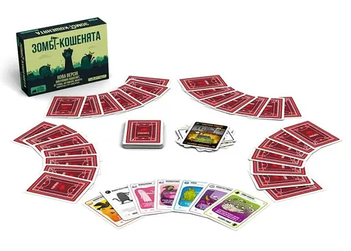 Настольная игра Rozum Взрывные котята: Зомби-котята (Zombie Kittens) (укр.) ( R097UA ) - фото 4