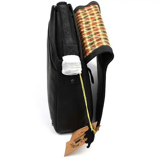 Кожаная мужская сумка через плечо Hill&Burry 40х30х16 см sum0025788 - фото 4