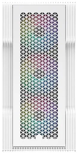 Корпус 1stPlayer T3-WH-4F1-W FRGB White - фото 1