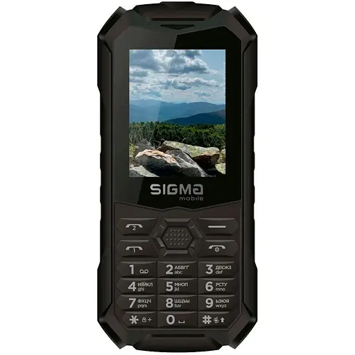 Мобильный телефон Sigma X-treme PV68 Black (UA UCRF)
