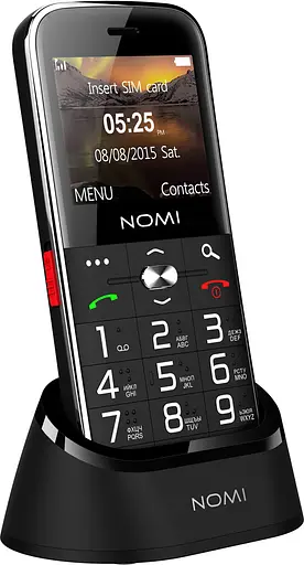 Телефон Nomi i220 Black UA UCRF - фото 2