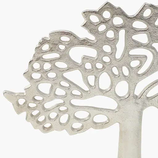 Декор алюминиевый MBM HOME Дерево на подставке серебряный 230х90х270 мм (DH-ST-39 M SILVER) - фото 4