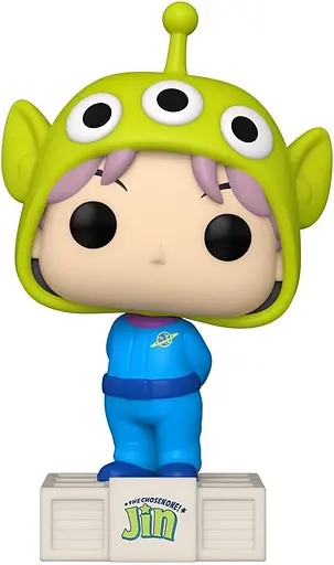 Фігурка Funko Pop БТС Історія іграшок Джин Прибулець BTS Toy Story Jin as Alien 10 см BTS J A 430 - фото 3