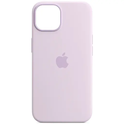 Чохол Silicone Case Full Protective (AA) для Apple iPhone 14 (6.1) Бузковий / Lilac - фото 1
