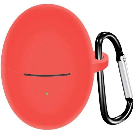 Чохол-накладка DK Huawei FreeBuds 5 | Silicone Candy Friendly з карабіном (red)