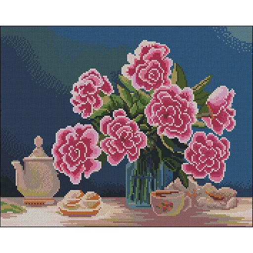 Алмазная мозаика Strateg ПРЕМИУМ Чайка без подрамника размером 40х50 см (ZAV4050-4) - фото 1