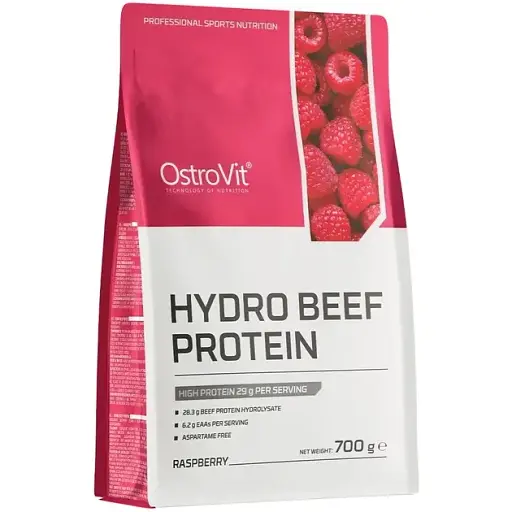 Протеїн OstroVit Hydro Beef Protein Raspberry 700 г