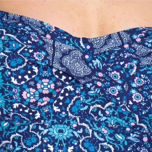 Купальник Zoggs Marakesh Ruched Front 44 Синій (1000-462355.MARA.36) - фото 4