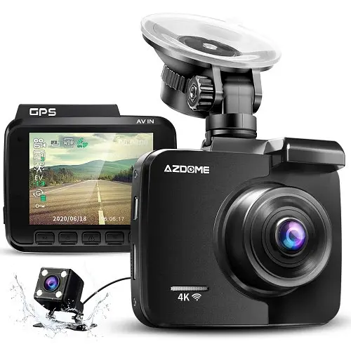 Автомобильный видеорегистратор AZDOME 4K Dash Cam GS63H - фото 2