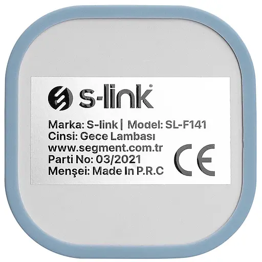 Ліхтар акумуляторний S-link SL-F141 1W Led 1200mAh Rechargeable Touch On/Off Блакитний - фото 4