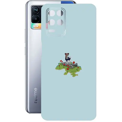 Защитная пленка StatusSKIN для Realme 8 5G Корпус Винил Патрон 2 - фото 1
