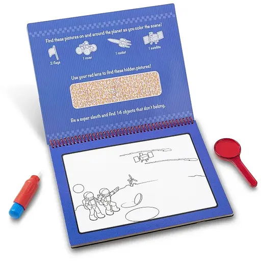 Розмальовка Melissa & Doug Пригоди мега-водна чарівна (MD30172) - фото 2