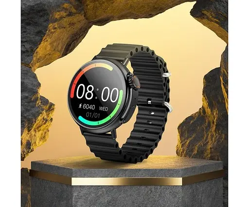 Розумний годинник Hoco Smart Sports Watch Y18 call version з функцією дзвінка чорний (6942007605243) - фото 4