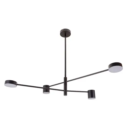 Потолочный светильник Brille подвесной BR-01 631S/4 LED 28W WW+NW+CW BK