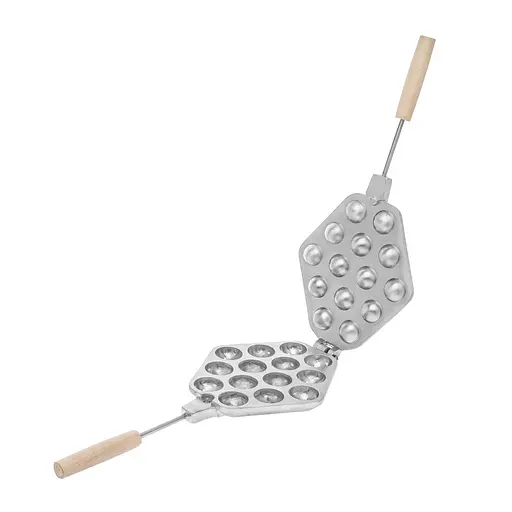 Форма для випікання печива у вигляді каштанів "Київський каштан" на 14 половинок каштанів, Ласунка Сірий 86671 - фото 1