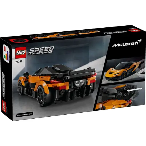 Конструктор LEGO Speed Champions McLaren W1, 287 деталей (77257) - фото 7