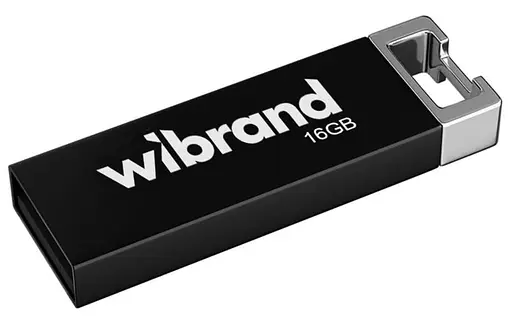Flash Wibrand USB 2.0 Chameleon 16Gb Black - фото 1