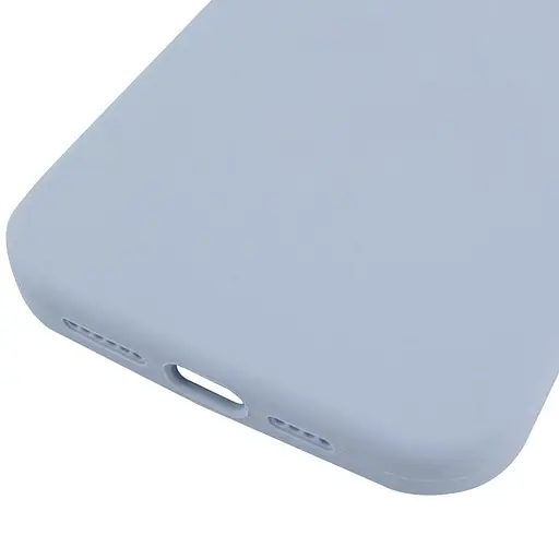 Чохол Epik Silicone Case AA Logo with MagSafe для Apple iPhone 13 Pro Max 6.7 Блакитний/Lilac Blue - фото 5