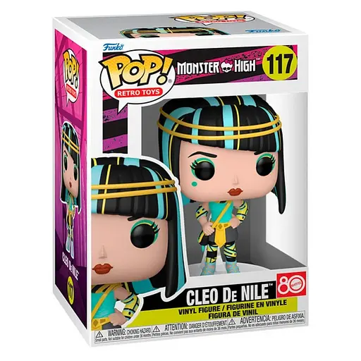 Фігурка Funko Pop Клео Монстр Хай Monster High Cleo De Nile 10 см FP MH CDN 117 - фото 3
