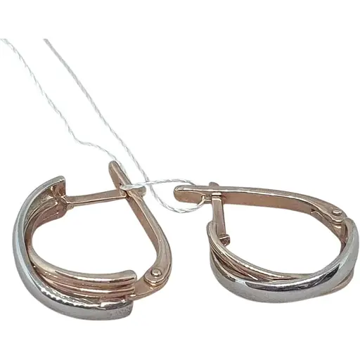 Золотые серьги Империя золота. СБ316КИ