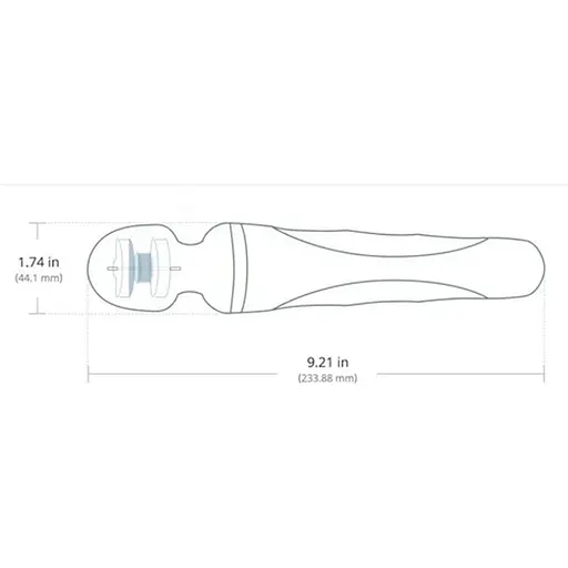 Вібратор Lovense Domi 2 Mini Wand Black SO4089 (104662) - фото 4