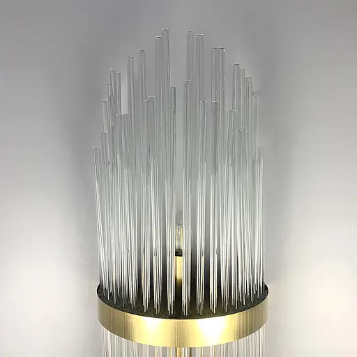 Настінний світильник Sirius в золотому корпусі Line F WJ 881/2 L AB - фото 3