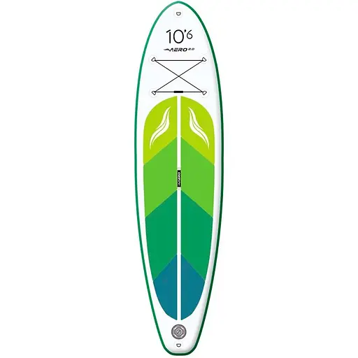 Надувная SUP доска AERO Board 2.0 (320х15х80см) 10.6' Green Leaf [140353]