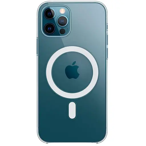 Чохол Clear Case з MagSafe для Apple iPhone 12/12 Pro (6.1) Transparent ААА [52516]
