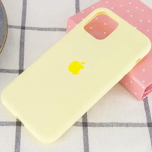 Чохол Epik Silicone Case Full Protective AA для Apple iPhone 11 Pro 5.8 Жовтий/Mellow Yellow - фото 2