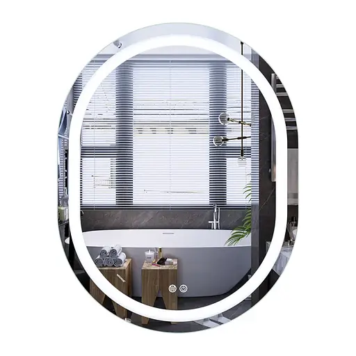 Зеркало Mixxus Premium Ellipse MV05-90x70-Reverse MP6644 - фото 1