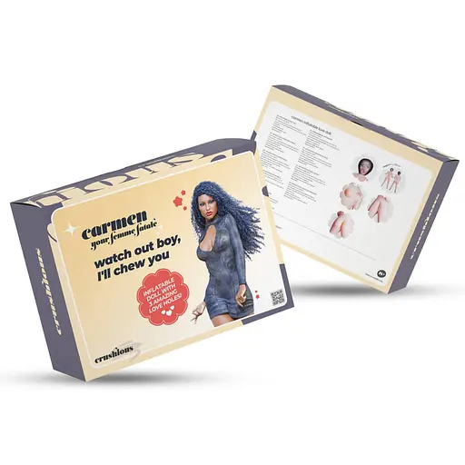 Секс-лялька Crushious Carmen, 155 см (тілесний) - фото 1