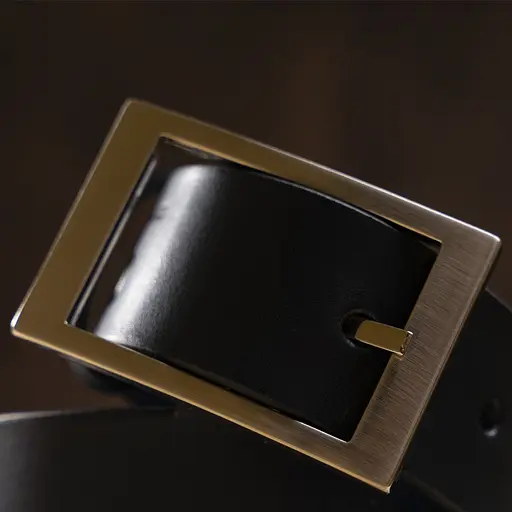 Ремінь шкіряний Grande Pelle чоловічий 3,4х120 см acs0014879 - фото 5