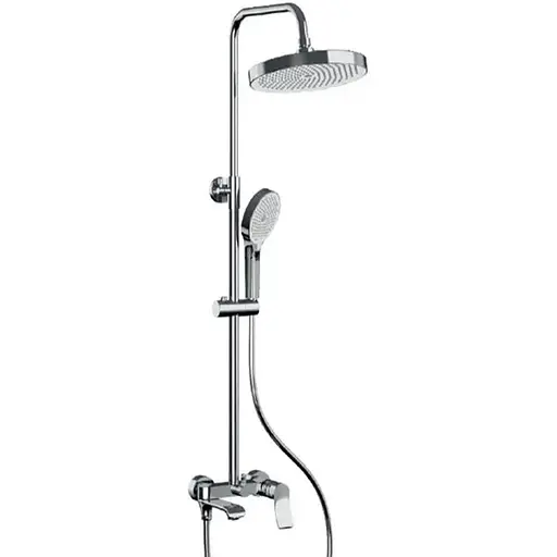Душова система телескопічна Haiba Bolero 009-J HB9579, Хром - фото 1