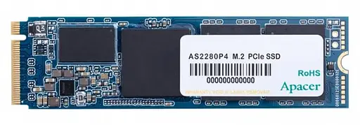 SSD-накопитель Apacer AS2280P4 512 ГБ PCIe 3.0x4 M.2 (AP512GAS2280P4-1) (6583882) - фото 1