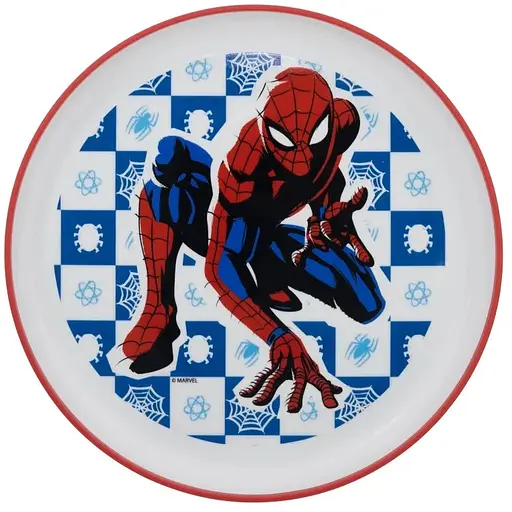 Детская пластиковая миска ‎19,6x19,6x2,5 см Stor Spider-Man (74792)