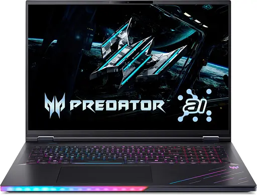 Ноутбук Acer 18 Predator Helios 18 PH18-73 WQXGA IPS/Intel U9-275HX/192GB/F6TB/NVD5080-16/Win11P (NH.QVYEU.002) - фото 1