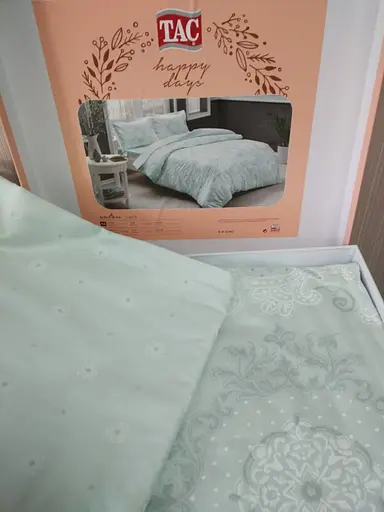 Комплект постільної білизни Lucca Mint Tac Евро pbe0041700 - фото 2