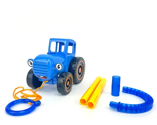 Музыкальный синий трактор TK Group (озвучивание украинским языком), звук, подсветка - фото 2