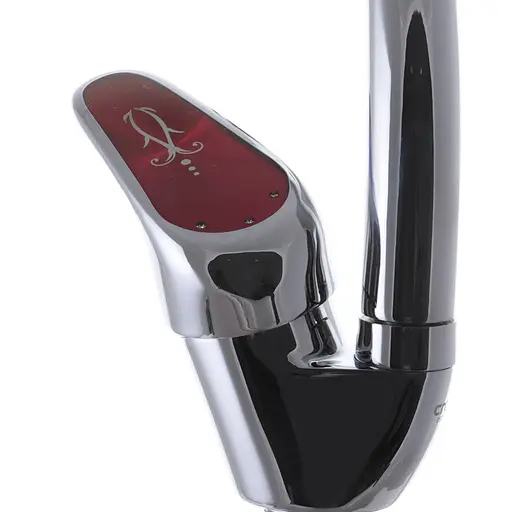 Змішувач для кухні CRON MAGIC 777 червона ручка (CR0117) - фото 5