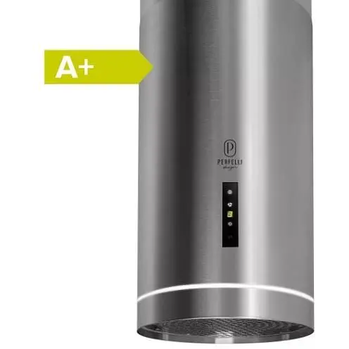 Вытяжка островная Perfelli Design Isola 35 INOX Silenzio