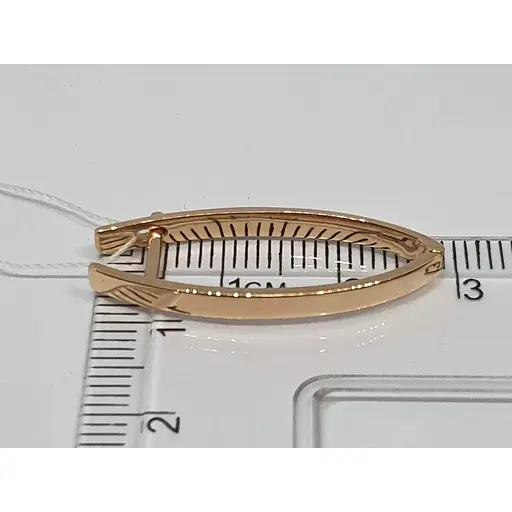 Золотые серьги Империя золота. СБ812И - фото 4