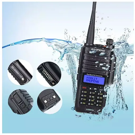 Рація Baofeng UV-9R плюс MK1 8W + шнурок Mirkit (8217) - фото 5